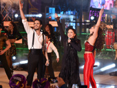 Times Square may have been chilly on New Year's Eve, but the cast of On Your Feet!'s performance was muy caliente! We love this shot of stars Ektor Rivera and Ana Villafañe rocking the mic with music legend Gloria Estefan.(Photo: Theo Wargo/Getty Images)