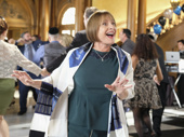 We've always considered Patti LuPone a religious authority figure! Rabbi Patti LuPone is slated to make an appearance on Crazy Ex-Girlfriend this season. Will she dance the hora? Will she deliver a sermon on the evils of cell phones in the theater (or synagogue)? Who knows? We'll be tuning in regardless.(Photo: Scott Everett White/The CW)