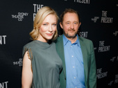 The Present’s scribe and star, couple Andrew Upton and Cate Blanchett, snap a sweet pic.