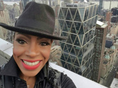 A perfect hat, red lip and a view? We adore Sutton, but Wicked vlogger Sheryl Lee Ralph is clearly the selfie-taking queen, baby!(Photo: Instagram.com/diva3482)
