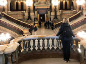 Can it be? Original Phantom of the Opera cast member Rebecca Luker visits the Paris Opera House.(Photo: Instagram.com/dannybur)