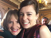 It's finally happening! Patti LuPone's Crazy Ex-Girlfriend episode airs on January 13. We're feeling a lot like she and Rachel Bloom look in this photo.(Photo: Twitter.com/Racheldoesstuff)