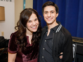 Significant Other co-stars Lindsay Mendez and Gideon Glick get together.