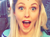 An "it's all happening" selfie is necessary in times like these! Broadway alum Taylor Louderman starts a new chapter in Kinky Boots.(Photo: Instagram.com/taylizlou) 