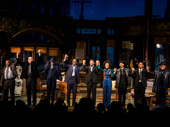 Bravo! The cast of Jitney takes their opening night curtain call.