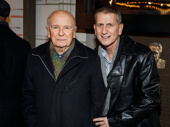 Four-time Tony-winning playwright Terrence McNally and his husband (and Broadway producer) Thomas Kirdahy take a pic.
