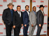 The handsome gents of Jitney: Keith Randolph Smith, Harvy Blanks, André Holland, Michael Potts and Brandon J. Dirden.