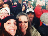 Stand together! Wicked alum Julia Murney and The Glass Menagerie-bound star Sally Field bond at the Ghostlight Project event.(Photo: Instagram.com/pepamama)