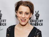 Four-time Tony nominee Judy Kuhn snaps a pic.