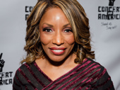Broadway vet Stephanie Mills hits the red carpet before belting her face off in Concert for America.