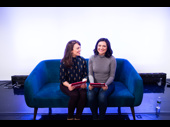 We loved having Wicked's Kara Lindsay and Jennifer DiNoia at Broadway.com HQ! Check out their hilarious Ask A Star sesh now.(Photo: Caitlin McNaney)