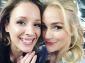 Broadway fave alert! The Mystery of Edwin Drood pals Jessie Mueller and Betsy Wolfe reunited at the Concert for Broadway to take the selfie of our dreams.(Photo: Instagram.com/bwolfepack)
