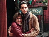 These two are both headlining shows this season! A Bronx Tale star Bobby Conte Thornton snaps a pic with War Paint-bound Patti LuPone.(Photo: Instagram.com/bcontethor) 