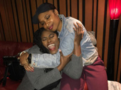 This The Color Purple reunion is too beautiful for words. Broadway misses you, Danielle Brooks and Jennifer Hudson!(Photo: Instagram.com/daniebb3)