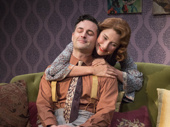 Max von Essen as Stephen Meredith and Elisabeth Gray as Anne Meredith in Yours Unfaithfully. 