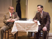 John Hutton as Gordon Meredith and Max von Essen as Stephen Meredith in Yours Unfaithfully. 