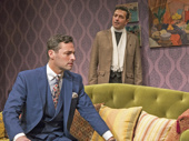 Max von Essen as Stephen Meredith and Todd Cerveris as Dr. Alan Kirby in Yours Unfaithfully. 