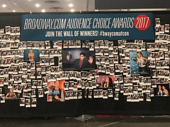 And that's a wrap to a wonderful weekend at BroadwayCon 2017! Here's a final look at our Wall of Winners.(Photo: Caitlyn Gallip) 