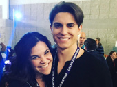 Reunion! We can't wait to have Lindsay Mendez and Derek Klena back on Broadway this season! Catch them in Significant Other and Anastasia, respectively.(Photo: Instagram.com/lindsaymendez)