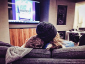 These two will be besties for forever. Dear Evan Hansen stars Ben Platt and Laura Dreyfuss get cozy at their cast recording listening party. We can't wait to hear the album on February 3!(Photo: Instagram.com/hotdamnitsluara)
