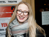 Broadway alum Halley Feiffer is all smiles.