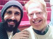 Jesse Tyler Ferguson is back on Broadway—in the audience anyway. The Modern Family fave visited Josh Groban in Natasha, Pierre and the Great Comet of 1812.(Photo: Twitter.com/jessetyler)
