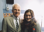 And Bright Star Tony nominee Steve Martin is back on the Broadway circuit as well! The wild and crazy guy saw Dear Evan Hansen and caught up with Laura Dreyfuss.(Photo: Twitter.com/lauradreyfuss)