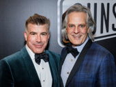 Stage and screen star Bryan Batt and his husband Tom Cianfichi attend Sunset Boulevard’s Broadway opening.