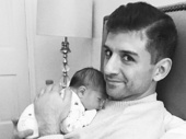 Stepping out on a Broadway stage is the best feeling—until you've snuggled with your newborn baby. Tony Yazbeck totally gets it.(Photo: Twitter.com/TonyYazbeck)