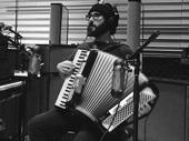 Josh Groban and his accordion Olga hit the recording studio. The Great Comet cast album is in the works. We'll be sure to keep you posted on its release date!(Photo: Instagram.com/joshgroban)