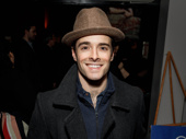 Major scoop! Newsies fave and Bandstand-bound star Corey Cott attends the premiere.