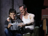 Brandon Flynn as Luke and Jeffry Denman as Michael in Kid Victory.