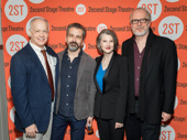 Happy opening, dream team! Man from Nebraska’s Reed Birney, director David Cromer, Annette O'Toole and scribe Tracy Letts snap a group shot.
