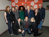 Congrats to Man of Nebraska's off-Broadway company, including Heidi Armbruster, Annette O'Toole, director David Cromer, Nana Mensah, scribe Tracy Letts, Reed Birney, Annika Boras, Kathleen Pierce, Tom Bloom, William Ragsdale, Max Gordon Moore and Second Stage Artistic Director Carole Rothman. Catch the play at the Tony Kiser Theatre.