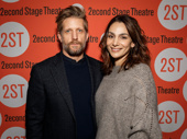 Another acting couple: Paul Sparks and Annie Parisse hit the red carpet.