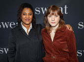Pulitzer Prize winner and Sweat scribe Lynn Nottage and director Kate Whoriskey snap a pic.