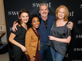 Sweat stars Alison Wright, Michelle Wilson, James Colby and Johanna Day are ready for Broadway!