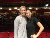 Miss Saigon's Katie Rose Clarke and Eva Noblezada are ready to bring the heat to the Great White Way! Performances begin at the Broadway Theatre on March 1.(Photo: Instagram.com/katieroseclarke) 