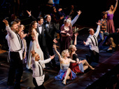 They've got rhythm! The cast of Crazy for You takes their curtain call.(Photo: Emilio Madrid-Kuser)