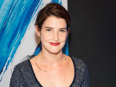 Present Laughter’s Cobie Smulders enjoys being on the Broadway scene.