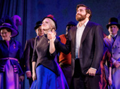 Sunday in the Park with George’s stars Annaleigh Ashford and Jake Gyllenhaal take it all in.