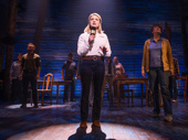 Kendra Kassebaum and the cast of Come From Away.