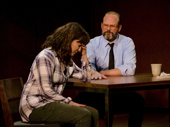 Rebecca Pidgeon as Kath and Chris Bauer as Charles in The Penitent.