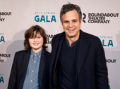 The Price's Mark Ruffalo and his son Keen attend Roundabout's spring gala.