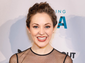 Bandstand-bound Laura Osnes is all smiles.