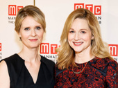 There's a lot of star power in this pair! The Little Foxes’ Cynthia Nixon and Laura Linney pose for a pic.