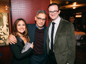 Significant Other's Sas Goldberg and Luke Smith snap a pic with Tony winner Joe Mantello, who is currently starring in The Glass Menagerie.