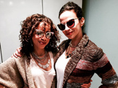 The Schuyler Sisters get shady in the best way. Hamilton's Lexi Lawson and Mandy Gonzalez exude sass.(Photo: Instagram.com/mandy.gonzalez)
