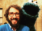 Forget about all the celebs that come backstage to meet him at The Great Comet. Josh Groban could not be happier to be hanging with Cookie Monster.(Photo: Instagram.com/joshgroban) 