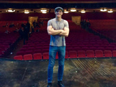The heat is on! Performances of Miss Saigon have begun at the Broadway Theatre. Alistair Brammer takes the stage.(Photo: Twitter.com/alistairbrammer)
